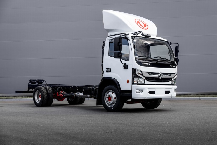 Модельный ряд грузовиков Dongfeng
